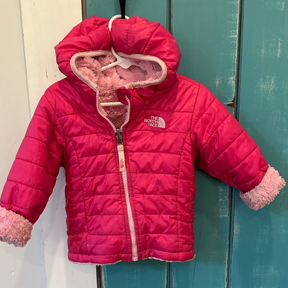 The North Face Fuchsia Quilted Jacket